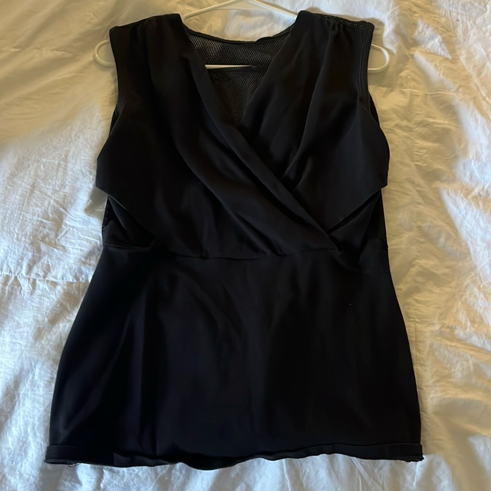 Vija Design Black Maternity Skin-to-Skin Cami- Size Large